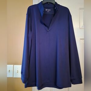 Greenside Golf Men's Navy Pullover Jersey